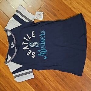 SOLD! Seattle Mariners Campus Shirt - Medium